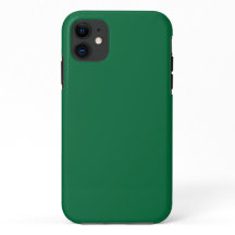 Capa Verde para iPhone Estojo Minimalista Fino e O
