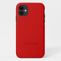 Capa vermelha Otto para iphone 5