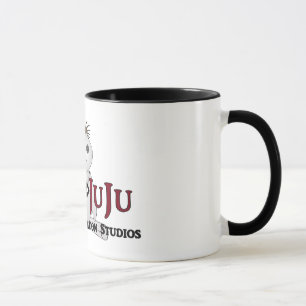11 onças. Preto mau de JuJu. Caneca da campainha