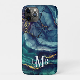 11 Pro Capa para iPhone / iPad de tinta alcoólica abstrat