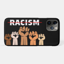 Capa para iPhone / iPad punhos multi tons contra o