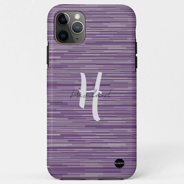 11 Pro Max Capa para iPhone / iPad com design gradiente HAMbW (Verso)