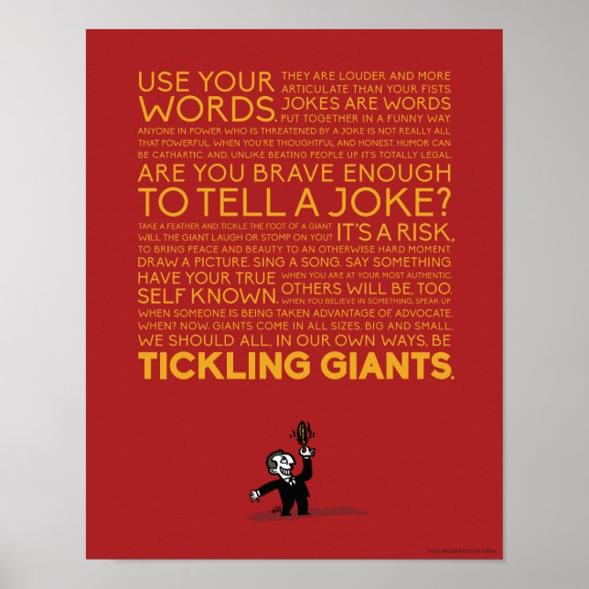 11"x14" Call to Action Poster (Frente)