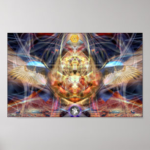 11" x 8,5" poster lustroso de "sonhos de Egipto "