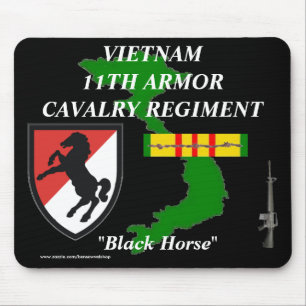 11o Armadura Cav Vietnam Mousepad 2/b