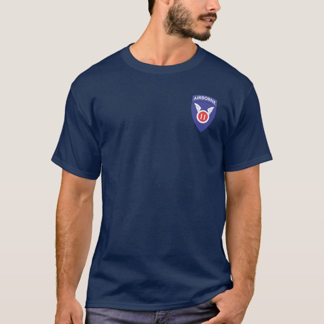11o T-shirt de SSI da divisão aerotransportada (Frente)