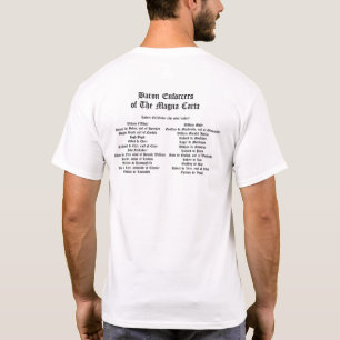 1215 A.D.™ A Magna Carta Baron Executors T-Shirt