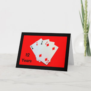 12 Anos É Um Grande Negócio! Cartão de Aniversário