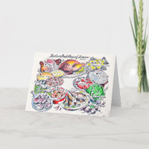 12 dias do cartão de Natal - cor da alma