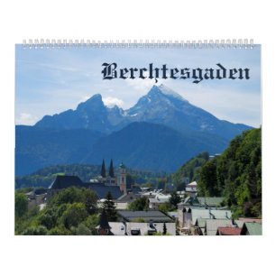 12 meses Calendário de Fotos Berchtesgaden