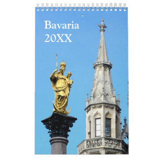 12 meses calendário de fotos da Bavaria