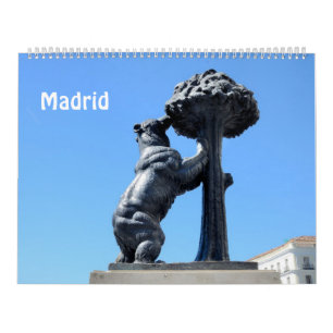 12 meses Calendário de fotos em Madrid