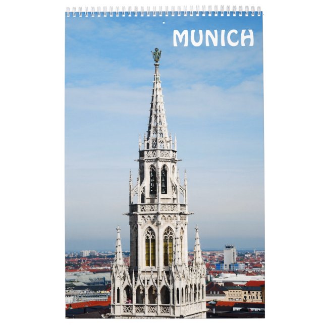 12 meses Calendário de Muro de Munique (Capa)