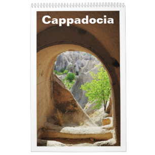 12 meses Cappadocia Turquia Foto Calendário