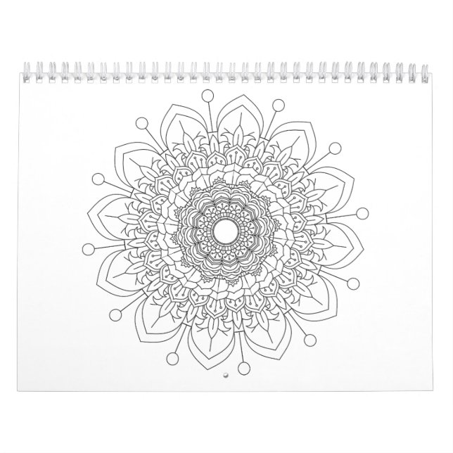 12 Monate BeauBonito Calendário de Desenho de Mand (Capa)
