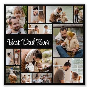 12 Pai de Colagem de Fotos Melhor Ampliação de Fot