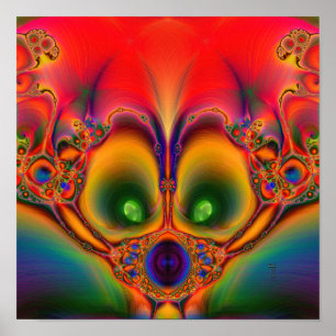 (12" X12") poster açaimado do impressão da arte