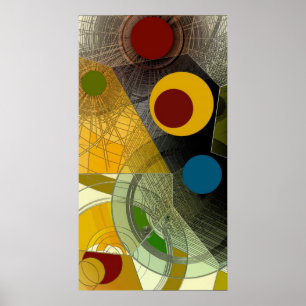 12o mapa - poster abstrato