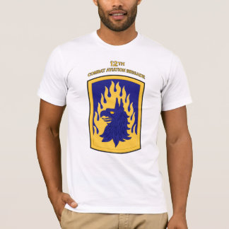 12o T-shirt do remendo de ombro dos Bde da aviação