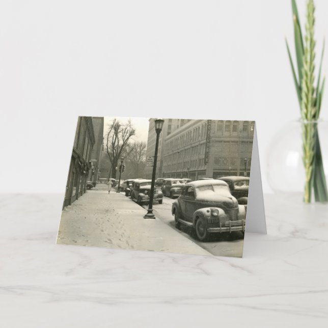 12th & K Streets, Sacramento, CA, cartão de 1942 (Frente)