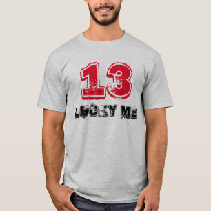 "13 afortunados mim" t-shirt