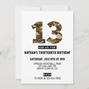 13, festa de menino, exército, treze anos