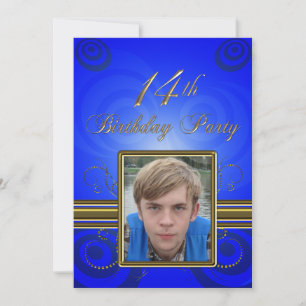 14o Convite de aniversário