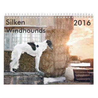 15 2016 calendários macios de Windhounds