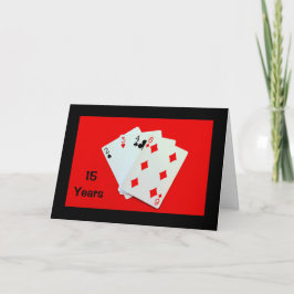 15 Anos É Um Grande Negócio! Cartão de Aniversário