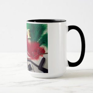 15 onças. caneca da campainha que caracteriza a