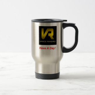 15 oz. Caneca de viagem de aço inoxidável