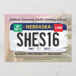 16º Aniversário do Convite de Licença de Nebraska