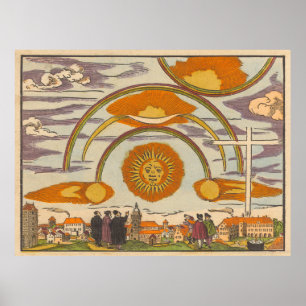 16º centavo. Fenômeno Celestial - Impressão de Art