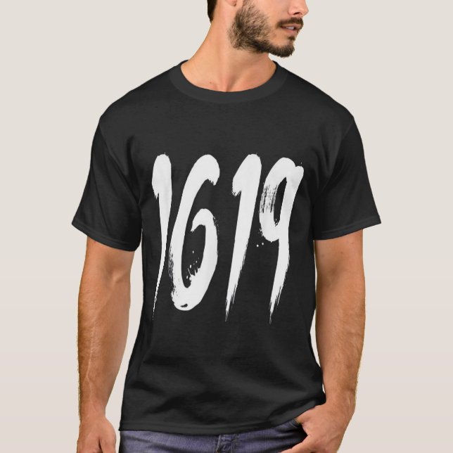 1619 Camiseta De Camiseta Dos Nossos Ancestrais (Frente)
