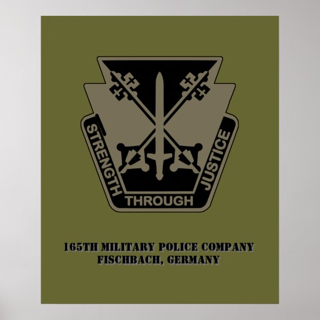 165º Poster da Polícia Militar (Frente)