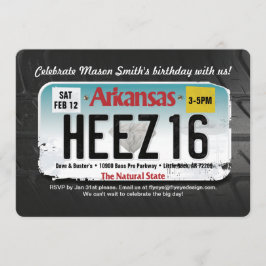 16.º Aniversário do Convite de Licença de Arkansas