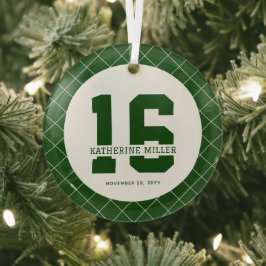16.º aniversário personalizado moderno e elegante