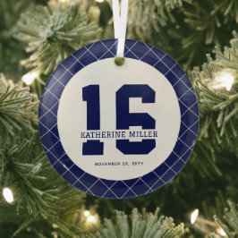 16.º aniversário personalizado moderno e elegante