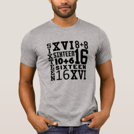 16.º ANIVERSÁRIO T-shirt