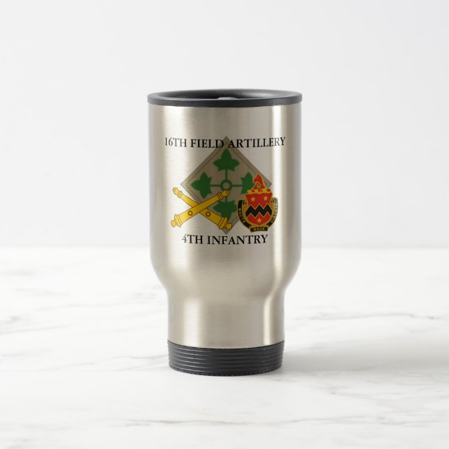 16o CANECA DE VIAGEM da ARTILHARIA DE EXÉRCITO DE (Centro)