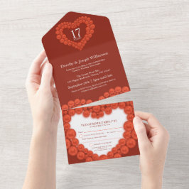 17º aniversário de casamento contas de cornalina