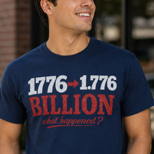 1776 a 1,776 Bilhões de Camisa