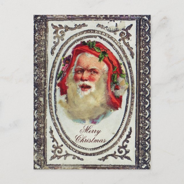1878: Um cartão vitoriano de Cartões de natal (Frente)