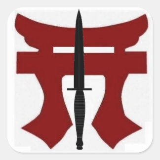 187. ª Infantaria Rakkasan Torri com adesivos Dagg