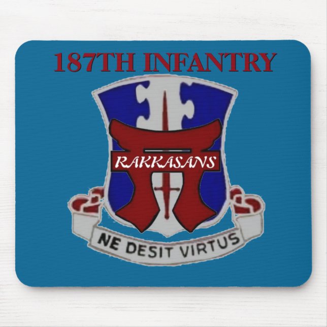 187TH INFANTARIA RAKKASANS MOUSEPAD (Frente)