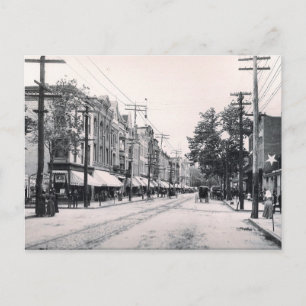 1897, Rua Sul, Wilkes Barre Pa. Cartão Postal
