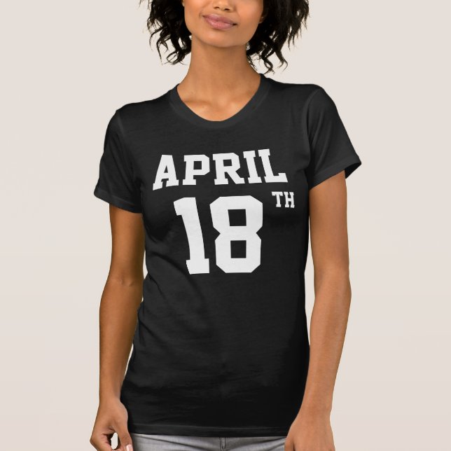 18 DE ABRIL T-SHIRT (Frente)