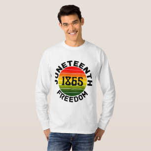 18 de junho de 1865 liberdade T-Shirt