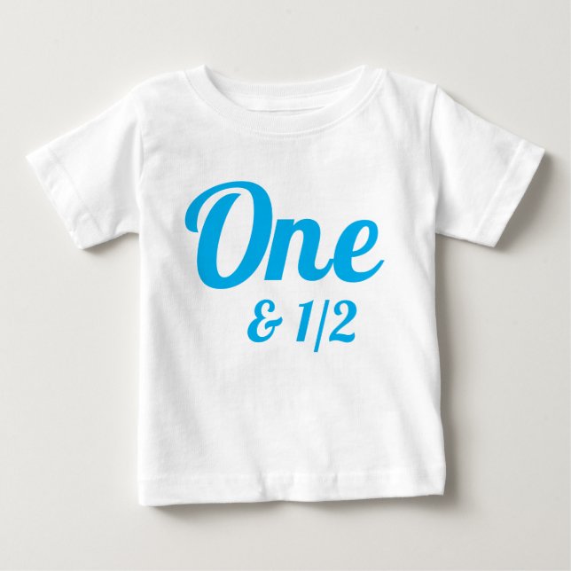 18 Meses Um e Meio de Camisa de Bebê (Frente)