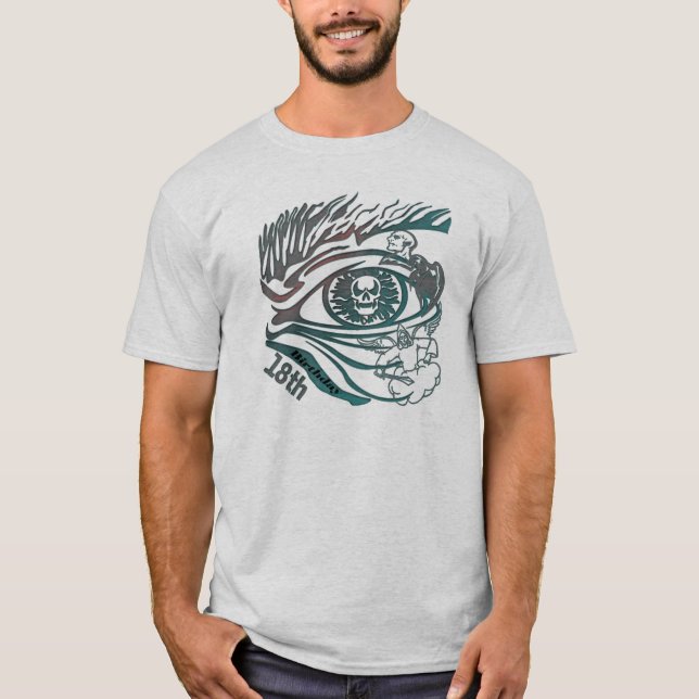 18o Camisa dos presentes de aniversário T (Frente)